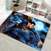 NO.1 Tappeto Classico DC Superman per Soggiorno Camera da Letto Tappetino da Letto, Tappeto Comodo Antiscivolo, Stile Moderno Semplice, Tappeto Durevole Lavabile