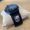 Used Rare "LUMINOX" Luminox Nighthawk F-117 Black Belt