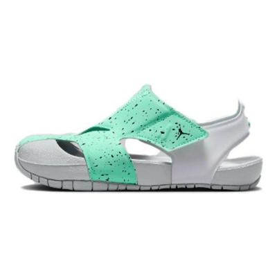 Flare Green Glow Wolf Grey White Black (PS) Kids Sneakers CI7849-302