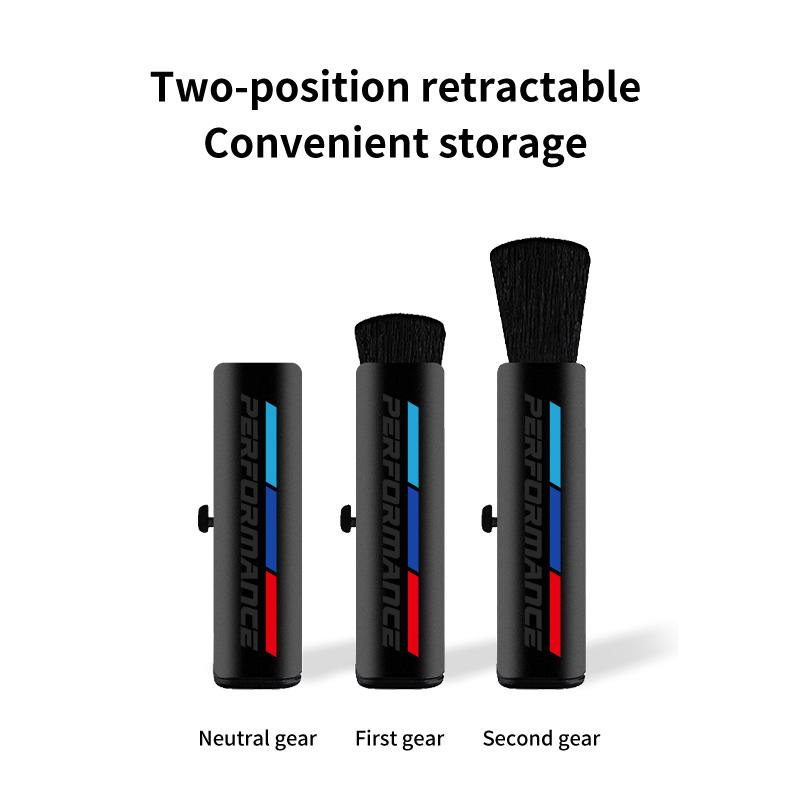 Car Retractable Cleaning Brush Air Conditioner Computer Cleaning Brush For BMW Performance E91 X5 E70 F11 E30 F31 X3 F25 F32 x7 OUVKF1