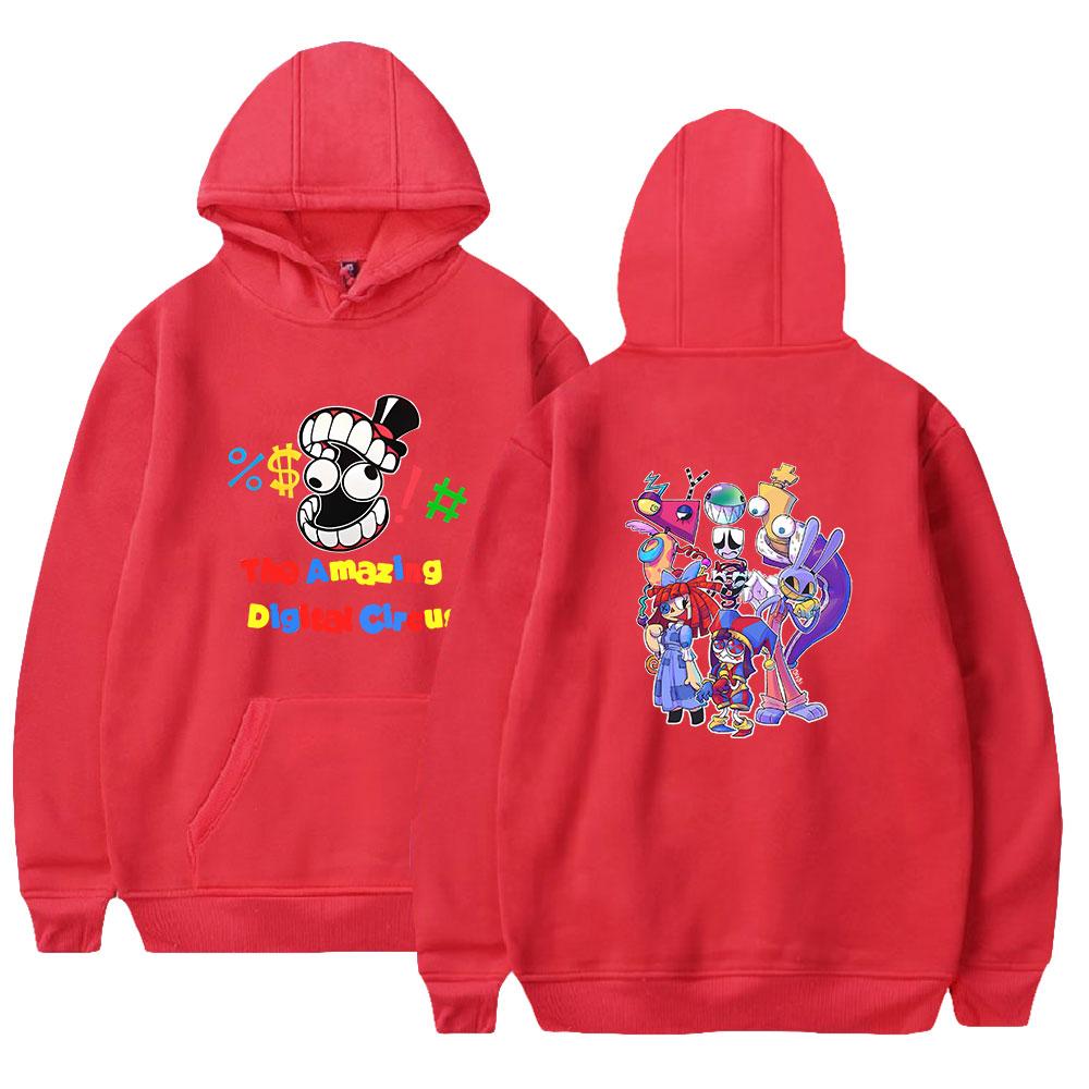 The Amazing Digital Circus Hoodie Sweatshirt for Mens Womens Unisex Printed Cool Streetwear Hoodie Long Sleeve Pullover Tops
