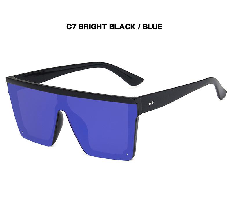 

Unisex Large Frame Street Style Sunglasses with UV Protection for Driving and Outings