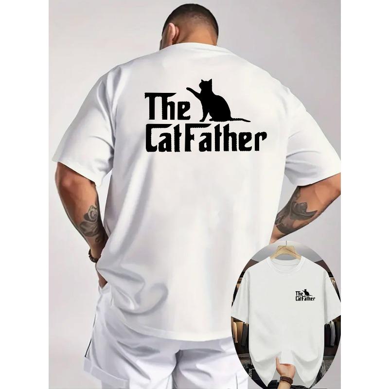 European sizes Summer New Men's Casual Printed T-shirt with Ribbed Crew Neck and Short Sleeves