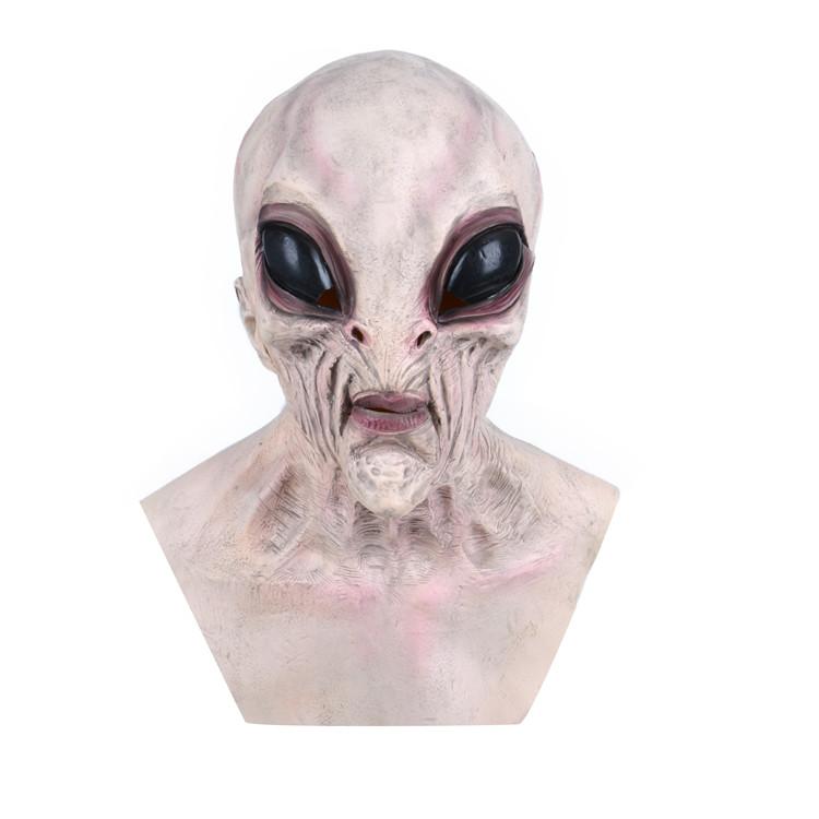 Creepy Halloween Cosplay Masks Green Fish Head Mask Halloween Party Props Adult Latex Masks for Halloween