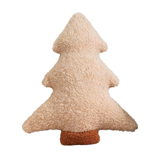 

Подушка-подушка «Різдвяна ялинка» Святкова декоративна накидна подушка для дивана, спальні, пухнастий святковий домашній декор, подарунок для вечірки S абрикосовий