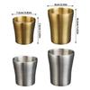 Izolované nerezové kelímky 304 s dvojitou stěnou, stohovatelné, kovové sklenice na pití pro domácnost, kancelář a kempování