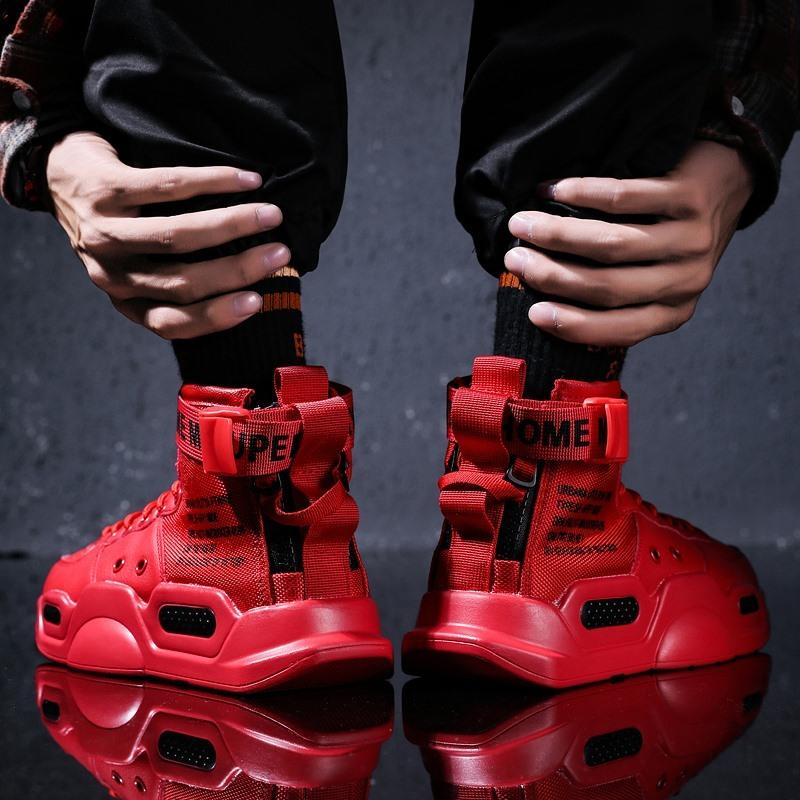 Men Shoes Sneakers Hip Hop Red Bottom Mens Causal Shoes Adult Breathable Luxury Shoes Tennis Trainers Zapatos Hombre  Autumn