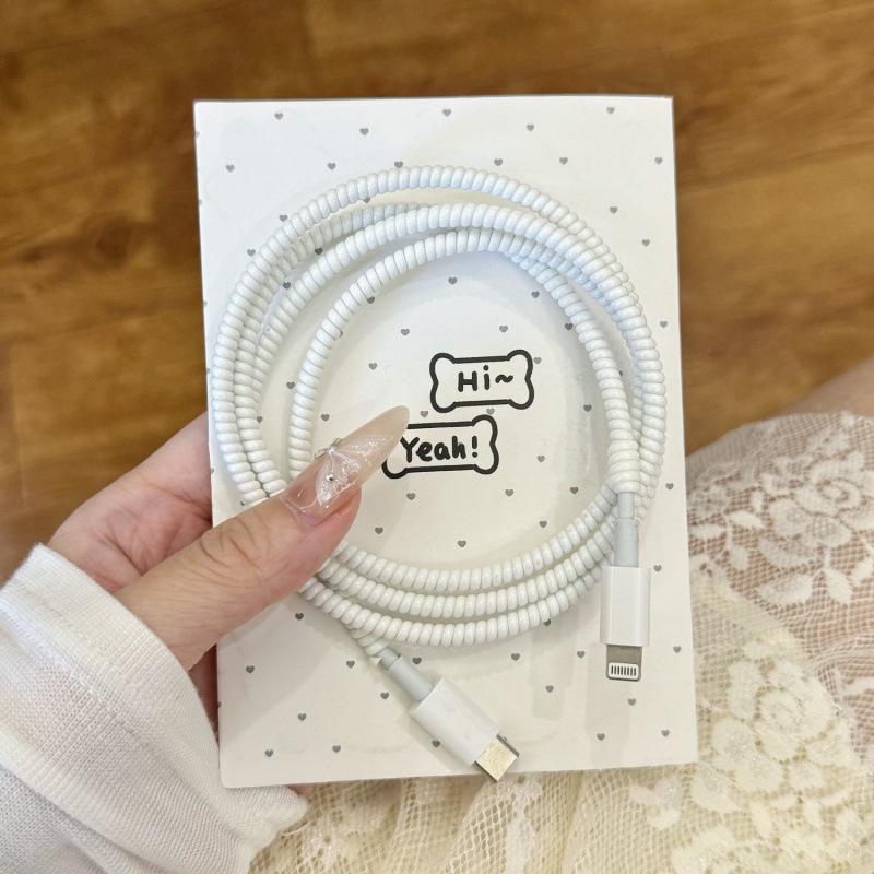 

Apple Charging Case with Fast Charge Cable & Anti-Break Protection Rope