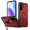 Dual Layer Shockproof Hard Cover For Samsung Galaxy A56 A55 A35 A15 A17 A14 A26 A36 A16 5G Ring Magnetic Fold Bracket Phone Case