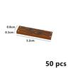 City Bricks Wood Grain Printed Pattern Smooth Building Blocks Parts Tiles Flat 1x4 1x6 DIY House Accessories Compatible 2431 Toy