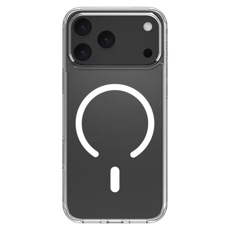 

For iPhone 17 Air 16 E 15 14 13 12 Mini 11 Pro X XS XR Max 16 Plus SE Clear Acrylic Magsafe Magnetic Case Wireless Charge Cover For iphone 11Pro чистий