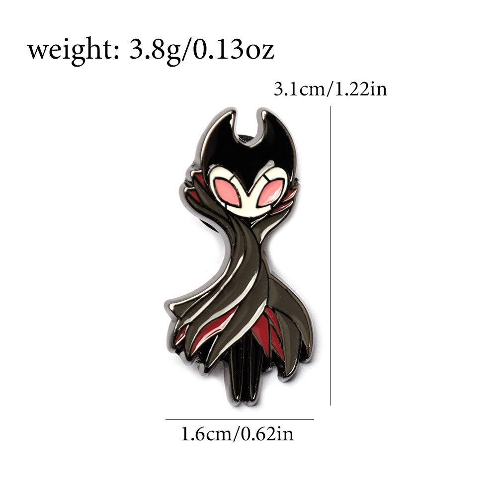 Hollow Knight Nyckelring Hänge Halsband - Huvudperson Design