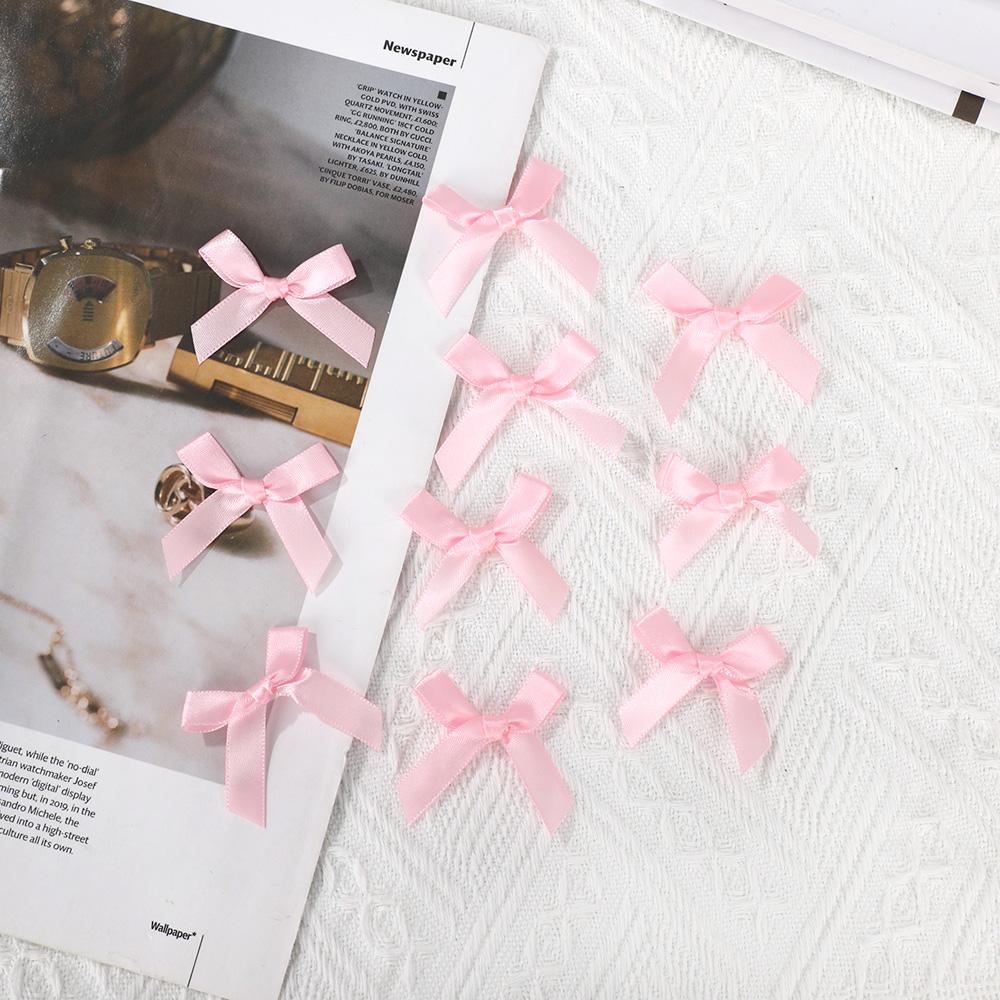 10Pcs Card Cover Decoration Accessories Bow Heart Accessory Packaging Material Diy Photocard Holder Accessories