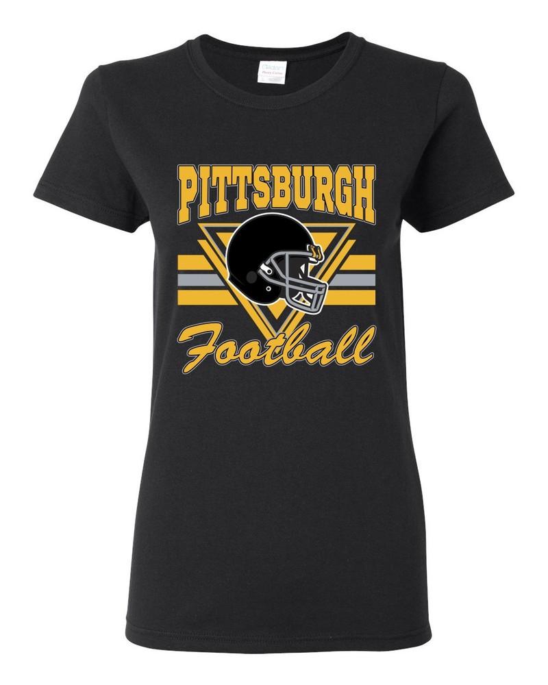 Pittsburgh Football Helmet Womens Graphic T-Shirt Unisex T-Shirt M
