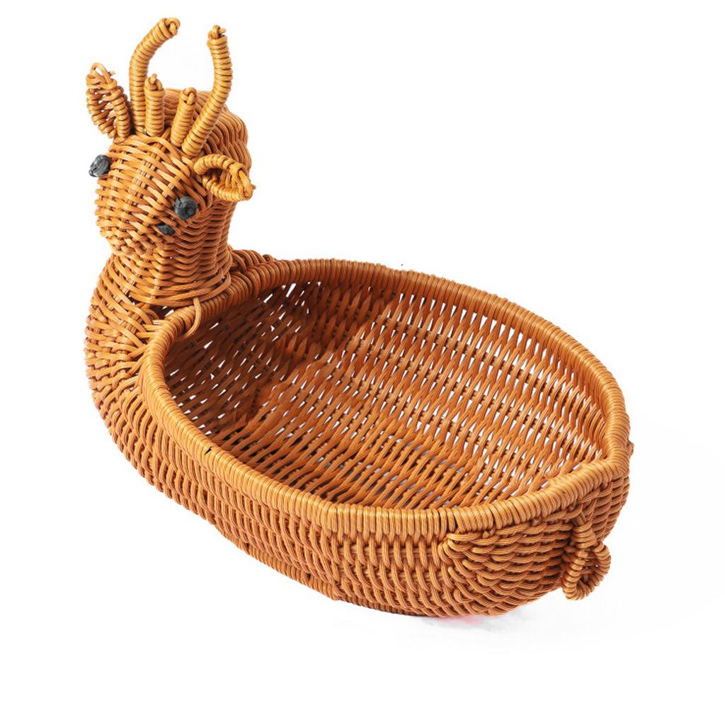 Animal Inspire Storage Basket for Room PP Construction Sturdy Organizers