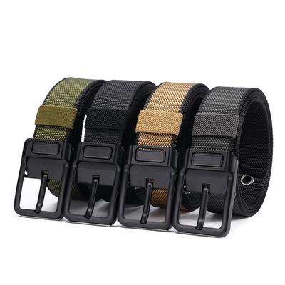Outdoor Belt Men's Nylon Belt Adjustable Simple Automatic Buckle Belt
