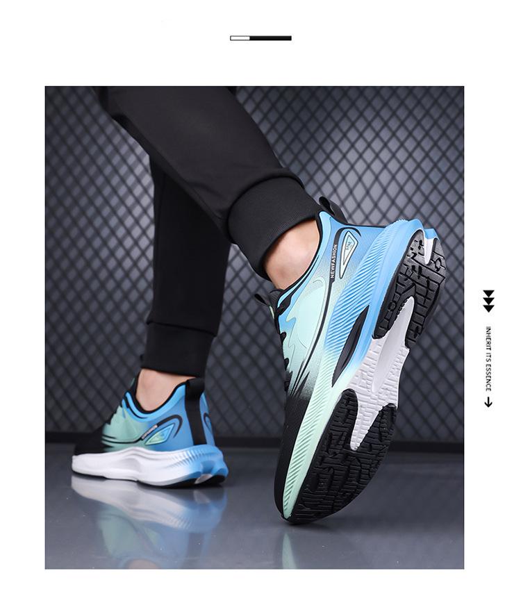 Men's Fashion Running Shoes: Casual, Soft Sole, Shock-Absorbing Sports Shoes for Autumn