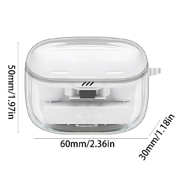 Kopfhörer Klare Schutzhülle Geeignet für TUNE BUDS 2 Hülle Stoßfeste Schale Waschbares Gehäuse Staubdichte Hülle Schutzhülle