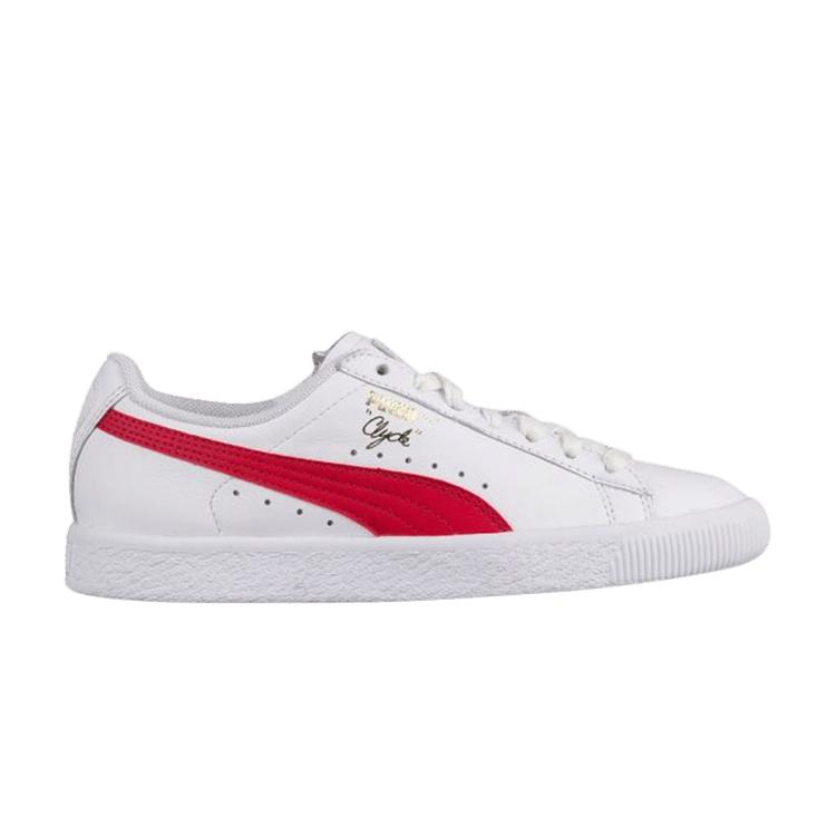 

Кроссовки Puma Clyde Core Foil Jr Barbados Cherry Kids Красный Белый 364661-04