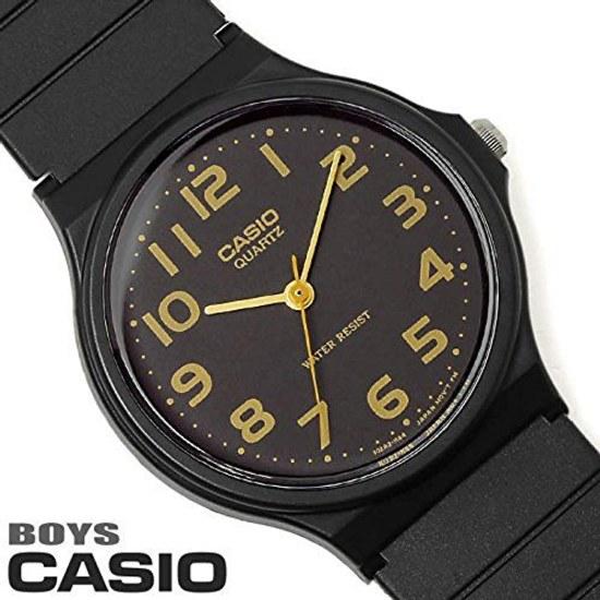 CASIO Chipkashi Wristwatch Analog Cheap Urethane Belt Round Mens Womens MQ-24-1B2L
