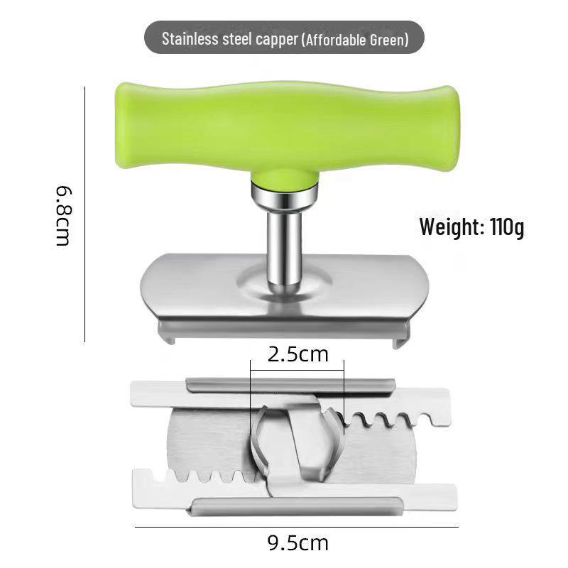 

Нержавеющая сталь Экономящий усилия Открыватель для банок и крышек бутылок