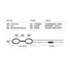 Genuine professional swimming goggles Waterproof and anti-fog swimming goggles for men and women High-definition swimming goggles for competition