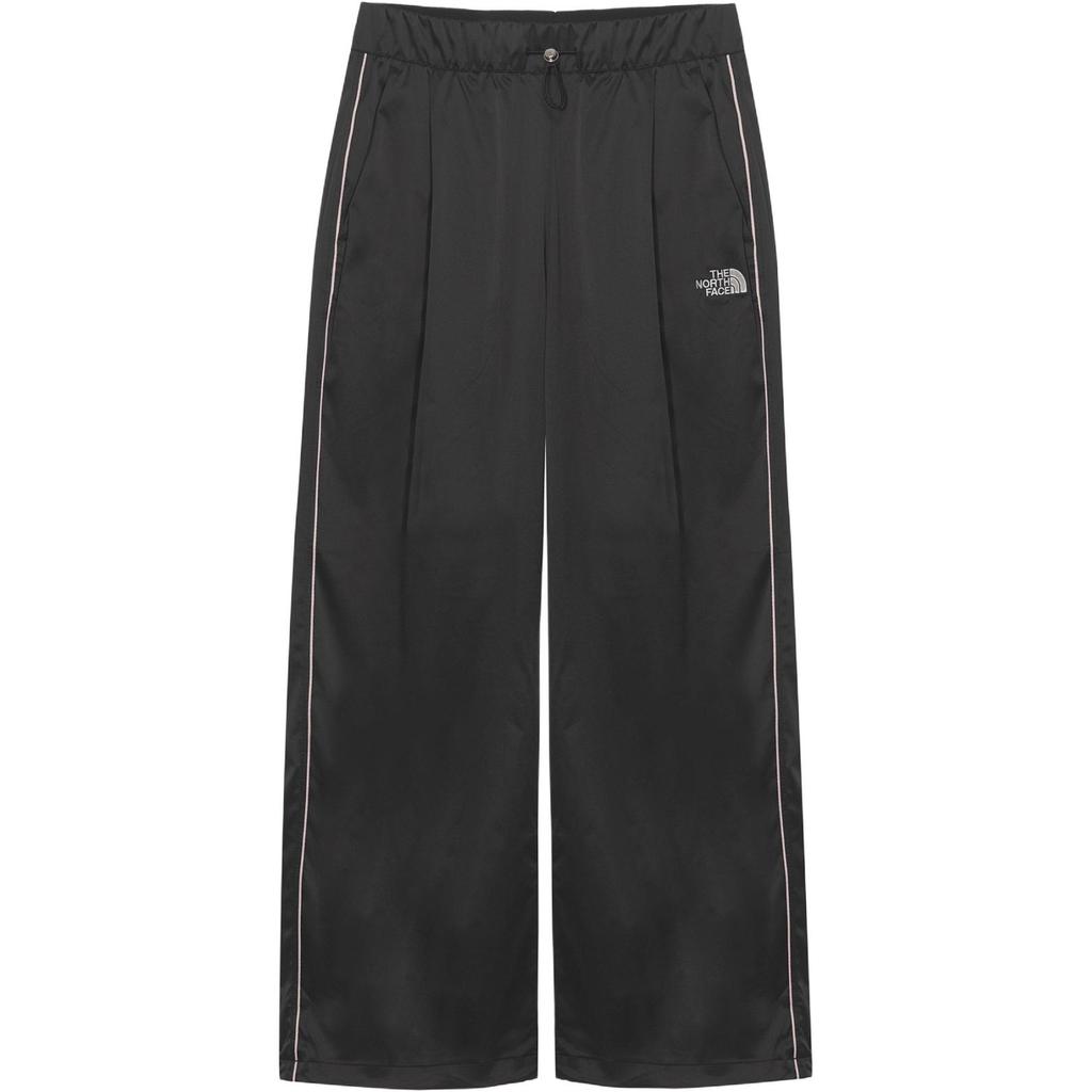 The North Face Logo Mid-Waist Loose Straight Casual Pants Women pants Black NP6NR32J