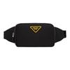 Saffiano Logo Nylon And Leather Waist Bag Men Waist Bag Yellow Black 2VL977-074-F0C5Z-V-WWO