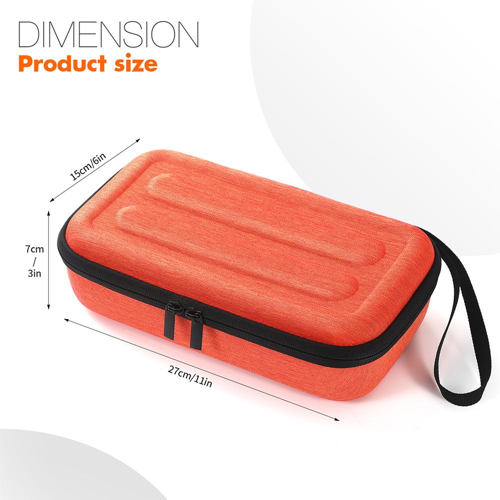 Portable Carrying Case Handheld Dual Mic Travel Bag Shockproof Case for JBL Wireless Two Microphone