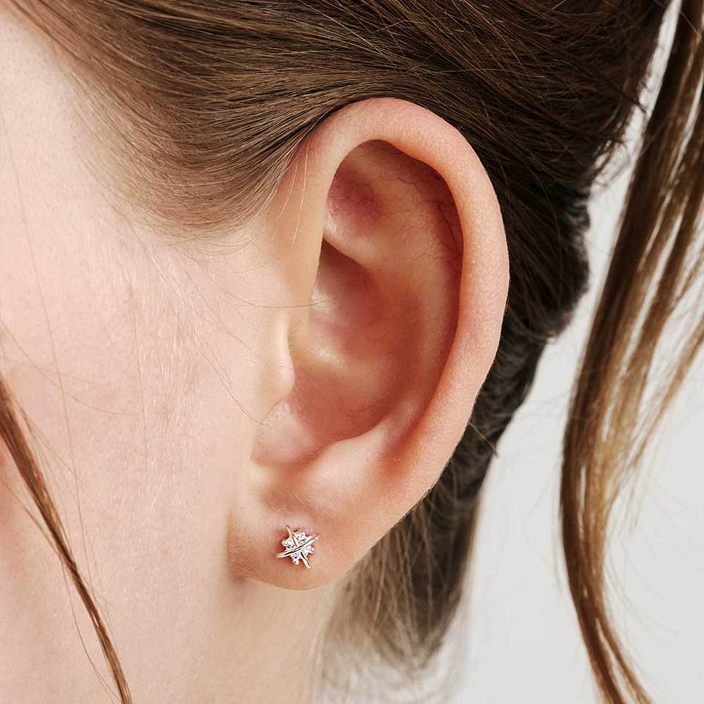 [Hei][Jungjiso, Hearts To Hearts Jiwoo wearing][Sv925] Airship Cubic Earring