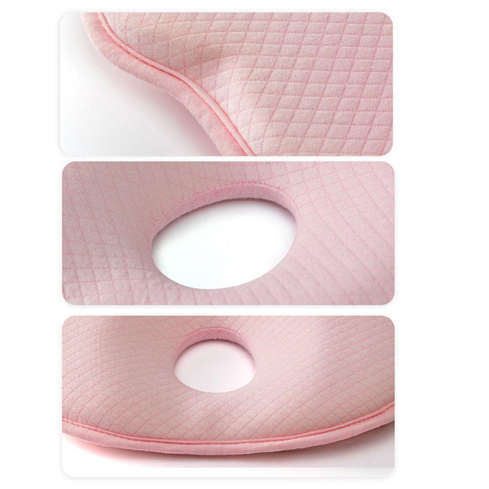 Cute Baby Shaping Pillow Breathable Baby Head Cushion Baby Bear Shaped Headrest Sleep Improvement