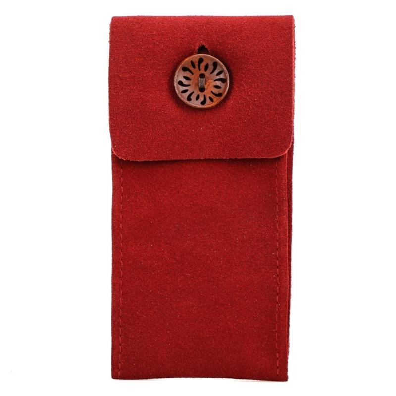 8 Colors Men Watch Box Watch Pouch Bag Organizer Box Easy Carry Travel Watch Storage Pouch Cowhides Velvets Jewelry Box