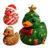 Gingerbread Duck Christmas Decorations Christmas Tree Duck Ornament Cane Sugar Duck Christmas Cheer Duck Creative Ornament