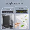 Klare Acryl-Verdickte Buchstützen - Stabile Buchablage für Schreibtisch-Bücherregal-Aufbewahrung
