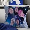 KPOP PLAVE Mode Kissenbezug Auto Wurfkissenbezug für Sofa Auto Weihnachtsgeschenk xcm xcm