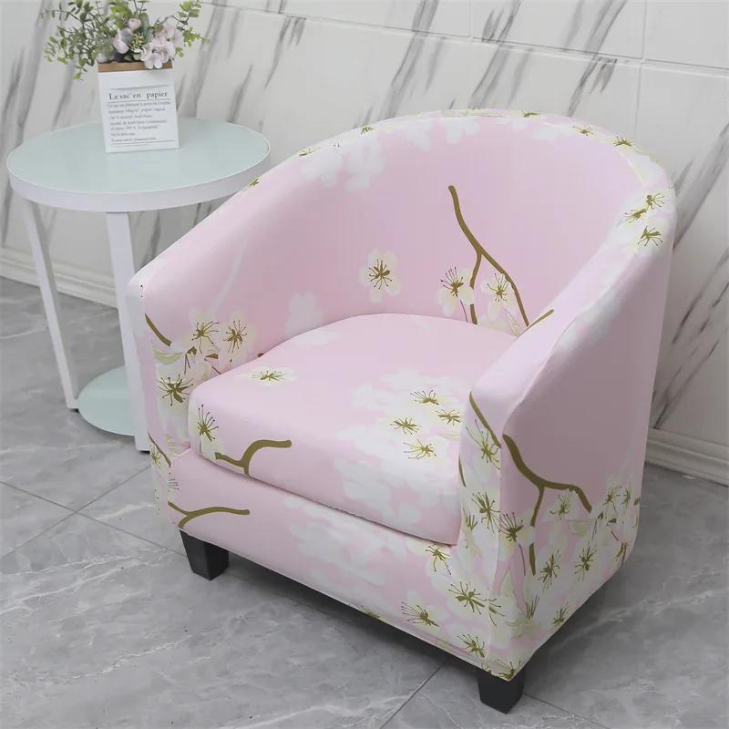 Stretch Single Sofa Slipcover Sofa Couch Cover Armchairs Chair Covers for Bar Counter with Seat Covers Funda De Sofá Individual