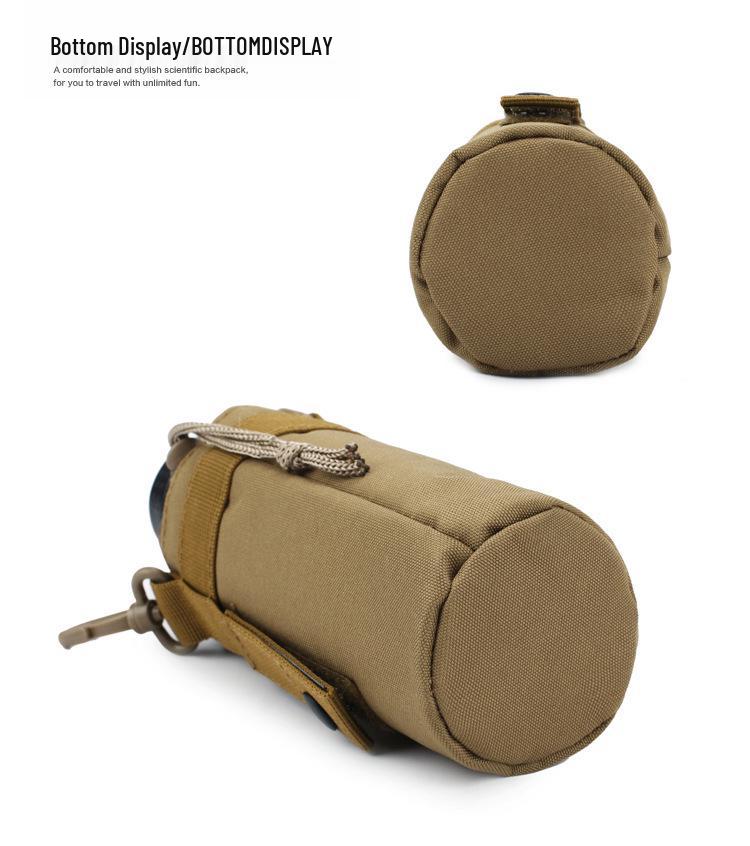 Durable Insulated Water Bottle Pouch - Tactical Outdoor Waist Bag Sleeve