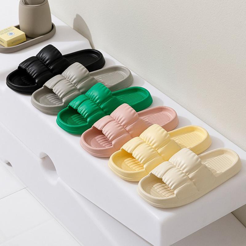 

RIMOCY Summer Women Slippers 2024 Non-slip Home Bathroom Flip Flops Woman Comfortable Soft Bottom Casual Sandals Ladies Slides