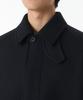 Musinsa Standard Fortex Felt Oversized Balmacaan Coat [Navy]