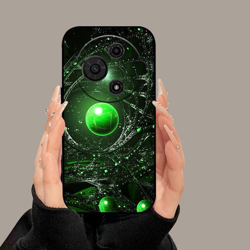 For TCL 605 T517D Case Cute Cartoon Painted Soft Silicone Cover for TCL 60 SE TCL605 60SE Luxury Shockproof Bumper Fundas Cases