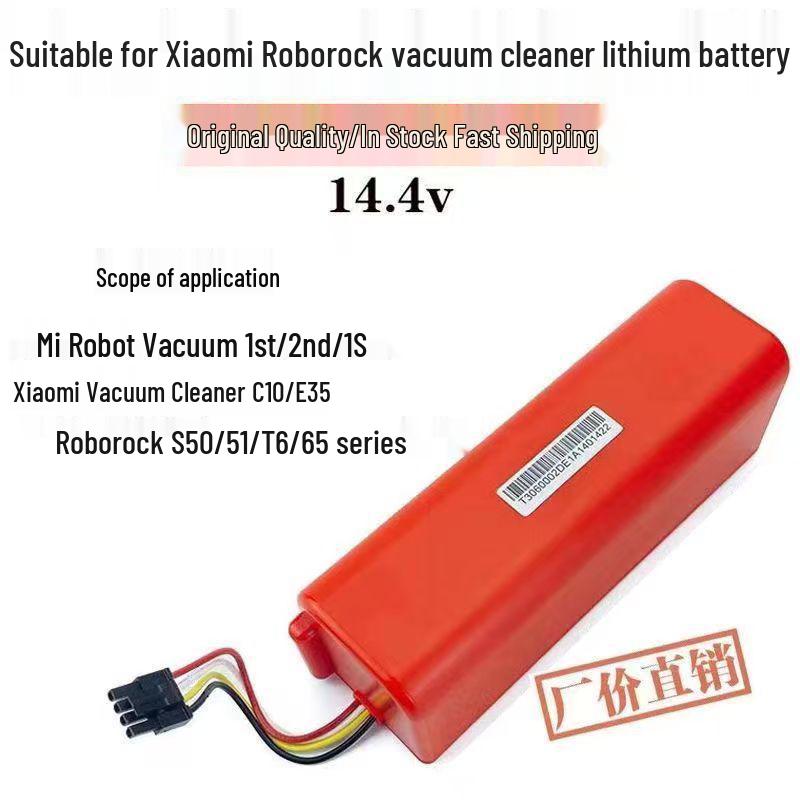 14.4V Battery Pack for Xiaomi Roborock Xiaowa Mijia Vacuum Cleaner