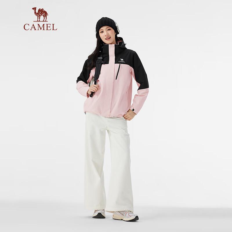 CAMEL Women's 3-in-1 Fleece Lined Outdoor Jacket A25CAFO187