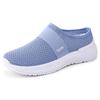 Women's Casual Fly Woven Breathable Flat Slippers with Toe Caps