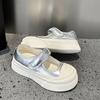 Women's Shoes Spring and Summer New Platform Fashion Mary Jane Shoes Women's Versatile Canvas Shoes Women's