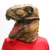 Halloween Latex Mask Jurassic World Dinosaur Mask Cartoon Animal Tyrannosaurus Rex Headgear Atmosphere Prop