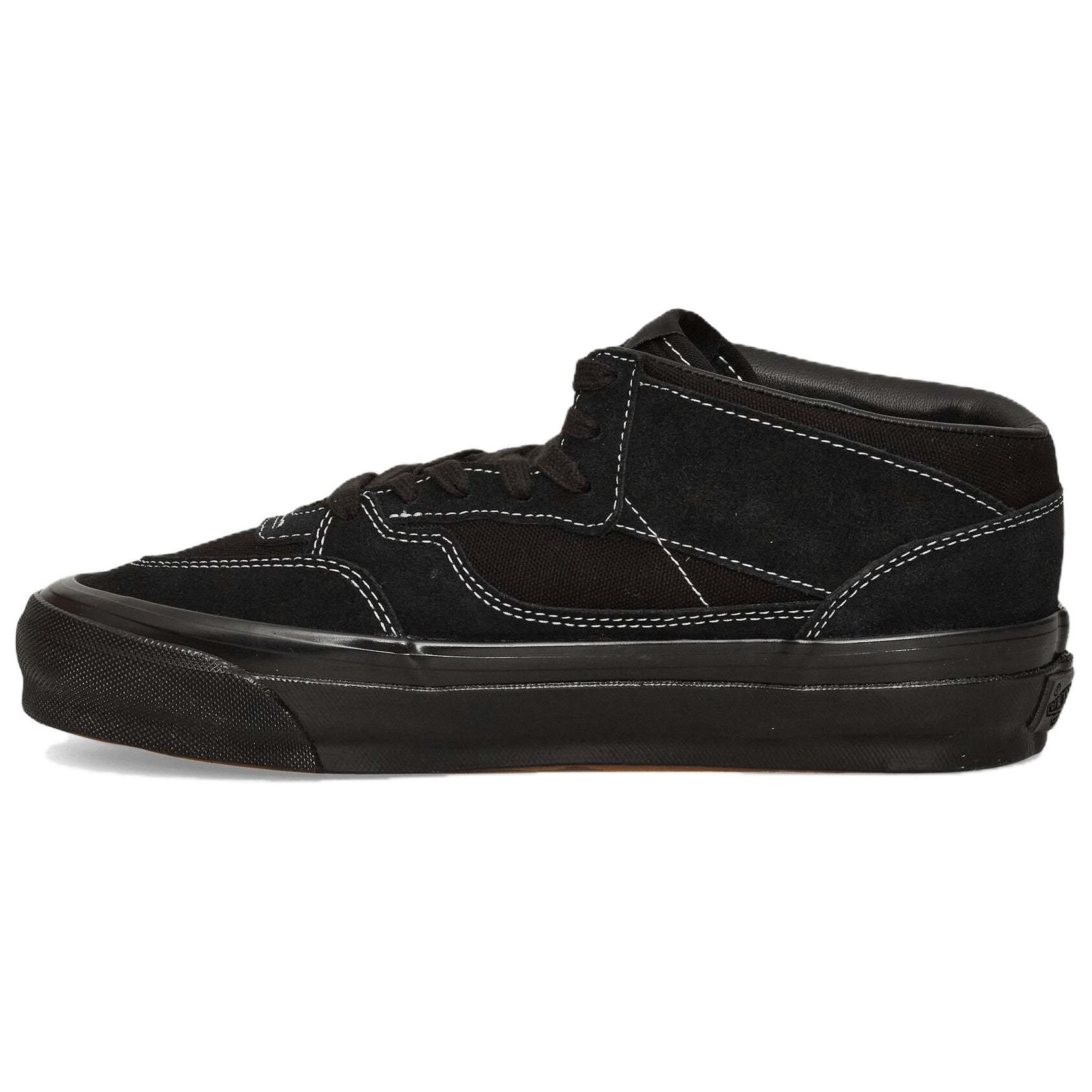 

Vans Half Cab Reissue 33 Canvas Suede Fashion Comfortable Skate Shoes Unisex sneakers Black VN000E97BKA1 42