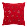 Plush Snowflake Pillowcase Christmas Decoration Cushion Cover Pillow Covers Home