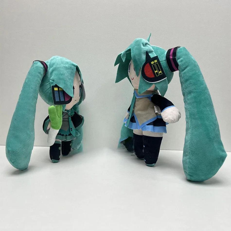 24-29cm Hatsune Miku Plush Anime Kawaii Cute Cool Toys Dolls Plush Room Car Desk Decoration Birthday Gifts For Fan Kawaii Plush