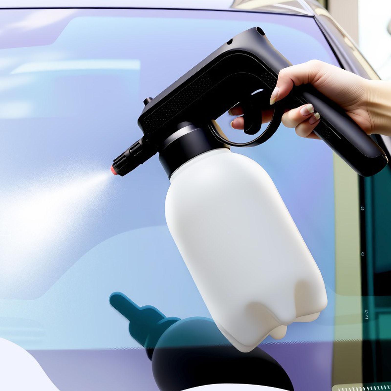 

Electric Foam Spray Kettle, High,Pressure Car Wash Sprayer, Garden Watering and Spraying Kettle, Portable Cleaning Tool One Size чорний