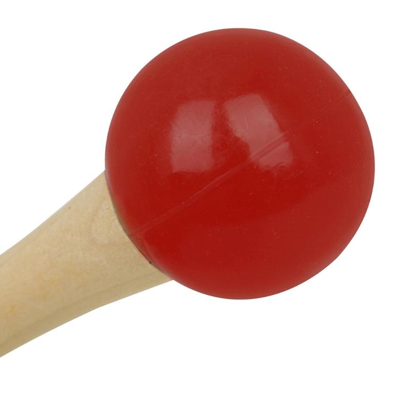 Rubber Singing Bowl Mallet with Wood Handle for Crystal Quartz or Tibetan Sound Healing Yoga Meditation Singing Bowls